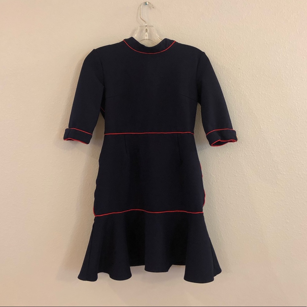 Navy blue dress